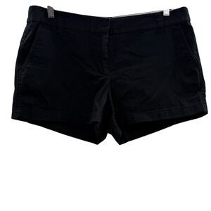 J. Crew Factory Faded Black Mid Rise Chino Shorts Sz‎ 16